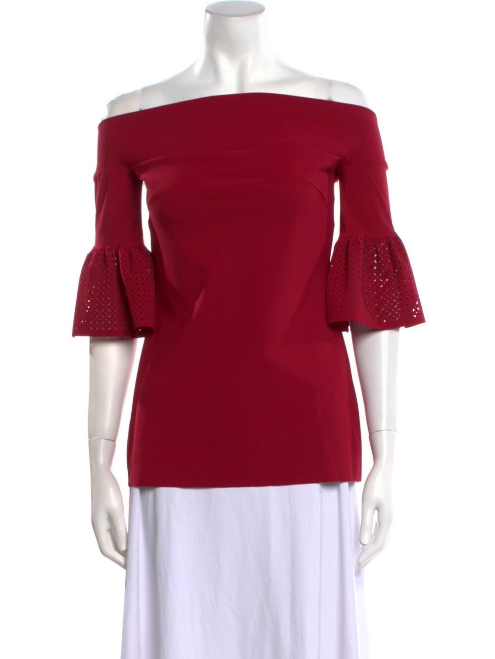 PRICE FIRM ❤️ Chiara Boni Dark Red Top